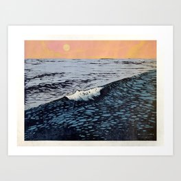 Wave Art Print