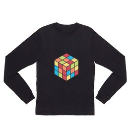 #68 Rubix Cube Long Sleeve T Shirt