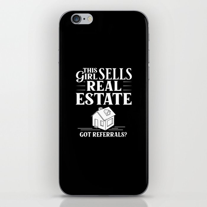 Real Estate Agent Realtor Investing iPhone Skin