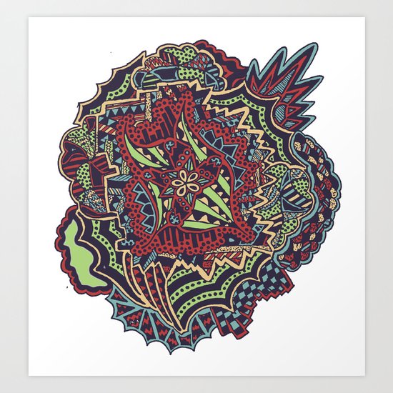 Floral Art Print