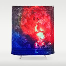 Cosmic mandala #11 Shower Curtain