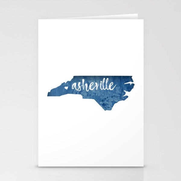 Asheville North Carolina Stationery Cards