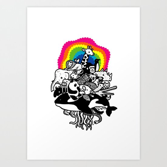 Zoonimal Art Print