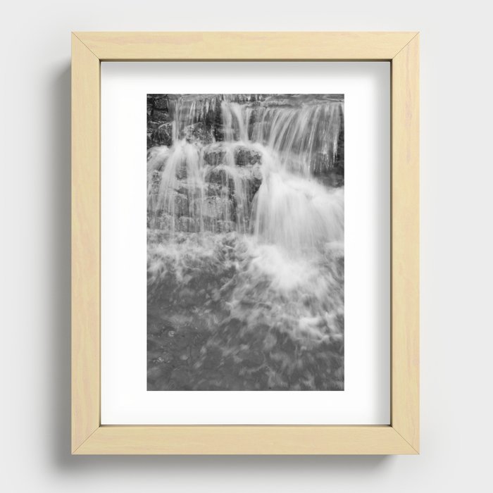 Waterfall Cascade Recessed Framed Print