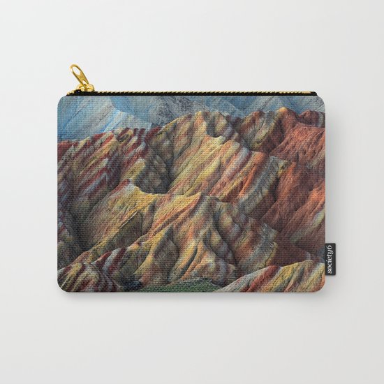 Rainbow Mountains Carry-All Pouch