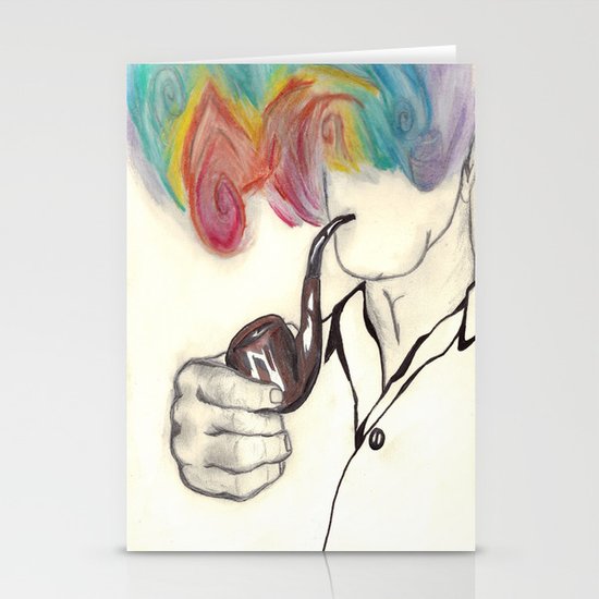 Blowing Smoke Stationery Cards