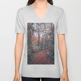 Forest Trail #2 V Neck T Shirt