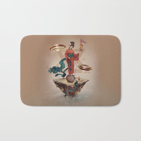 fly away Bath Mat