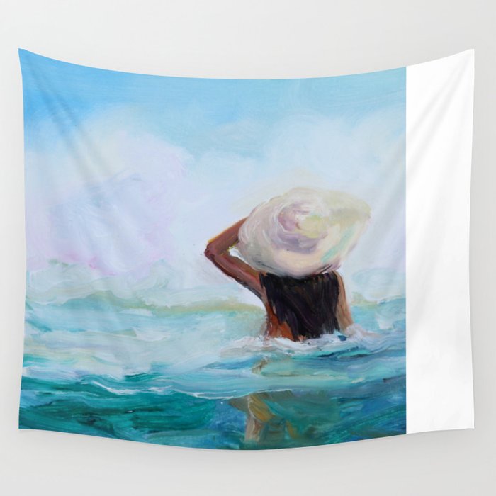 Private Beach Wall Tapestry