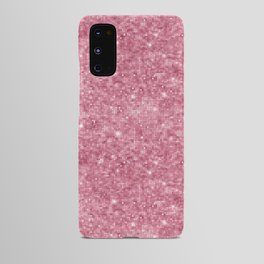 Luxury Pink Sparkly Sequin Pattern Android Case