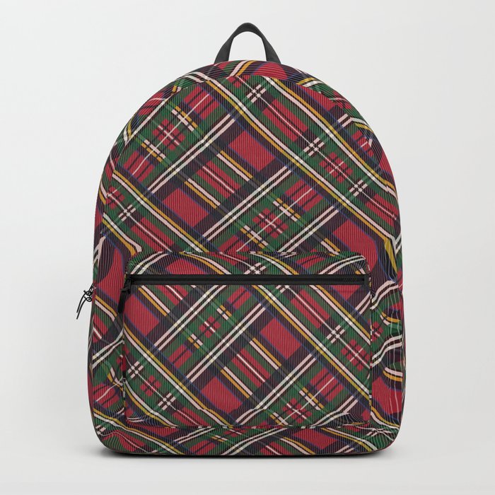 Christmas Tartan Backpack