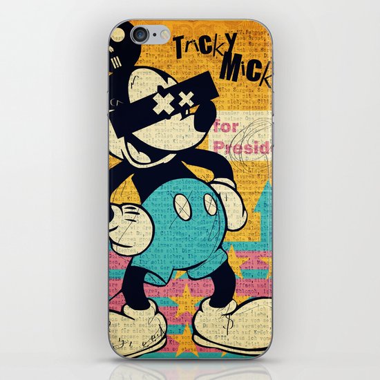 Tricky Mickey iPhone & iPod Skin