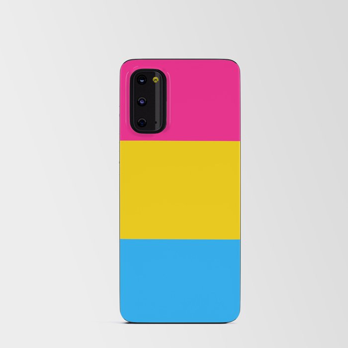 Pansexual flag colors  Android Card Case