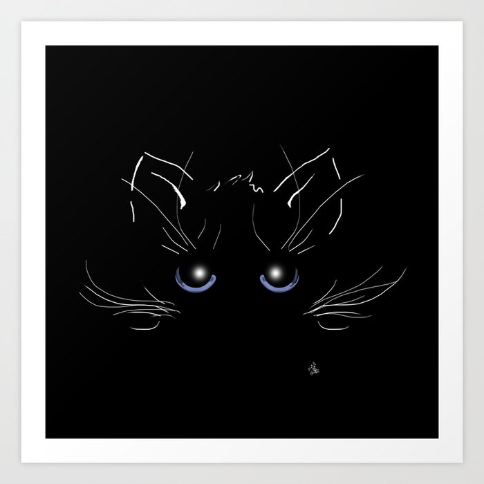 Cat's eye(s) Art Print