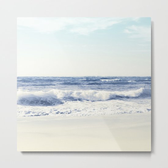 North Shore Beach Metal Print