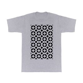 Circle and abstraction 16- black and white T Shirt