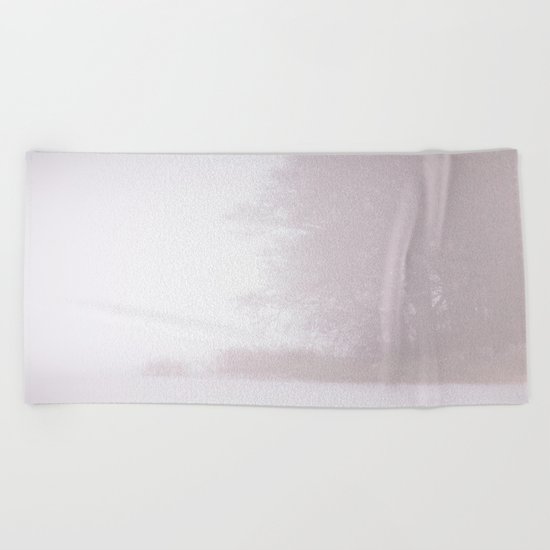 Misty Atmosphere Beach Towel