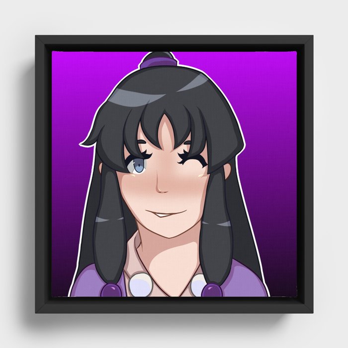 Maya Fey Framed Canvas