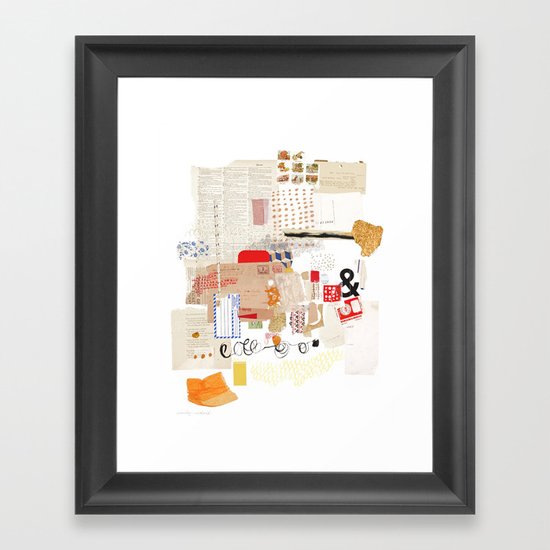 Flea Market Framed Art Print