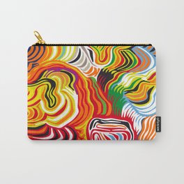 colored flow Carry-All Pouch