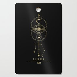Libra Zodiac Constellation Cutting Board