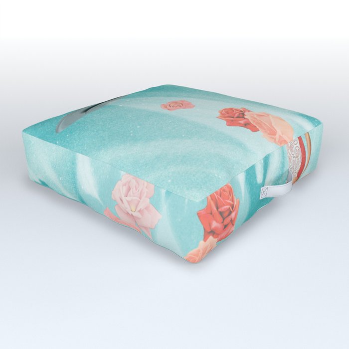 Flower Power // Spring is coming Outdoor Floor Cushion