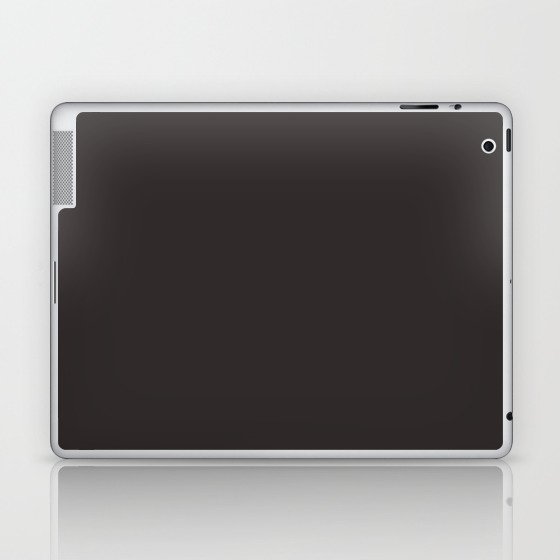 Gray-Gold Black Laptop & iPad Skin