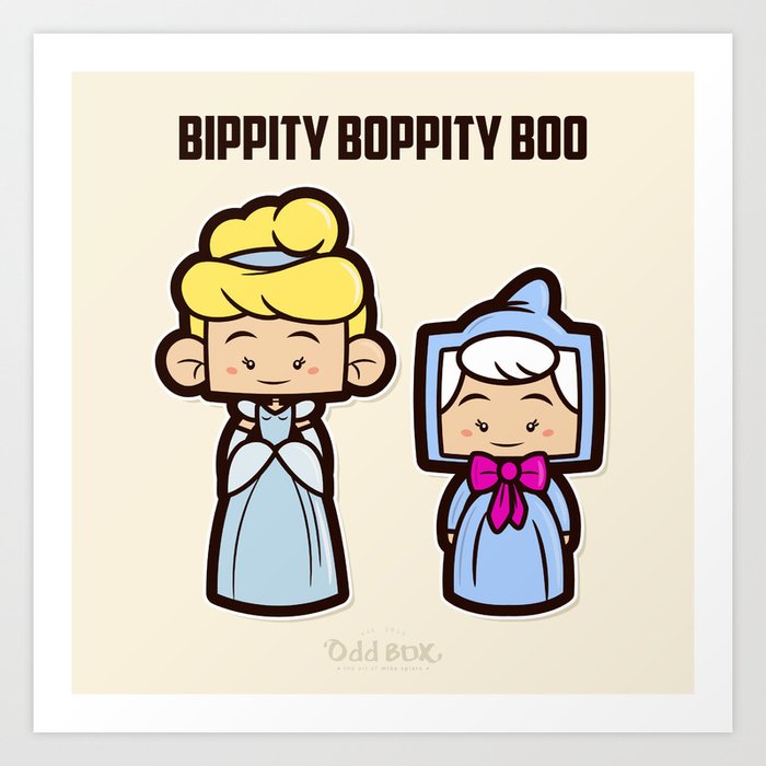 Bippity Boppity Boo Art Print By Mike Spiers Art Store Society6 