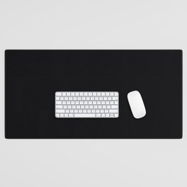 Eel Black Desk Mat