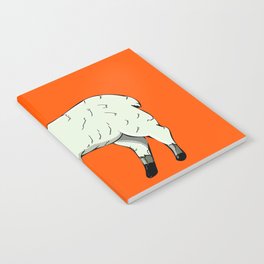 Baaa Orange Notebook