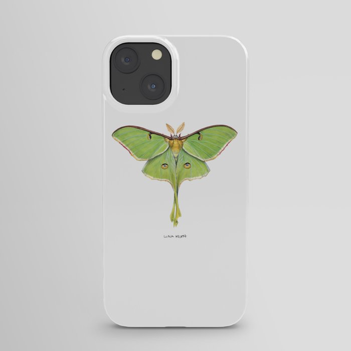 Luna Moth (Actias luna) II iPhone Case