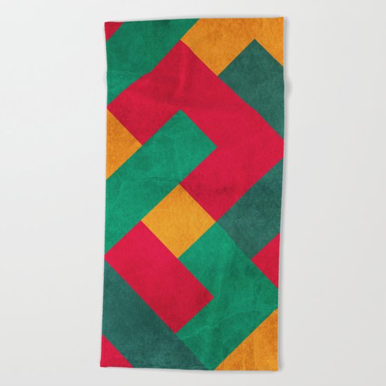 ABSTRACT 3 Beach Towel