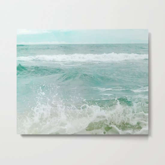 The Big Blue Metal Print