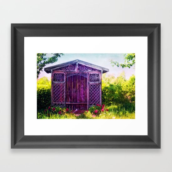 A PLACE OF SILENCE Framed Art Print