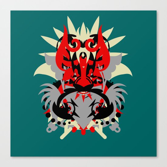 Abstraction Twenty Two Bellona Canvas Print By Timothiellim Society6