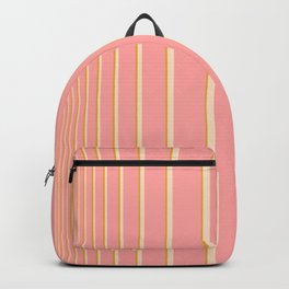 Mod Op Art in Pink Backpack