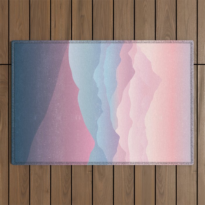 Abstract Landscape  Outdoor Rug