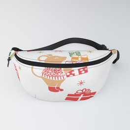 Christmas Pattern Fanny Pack