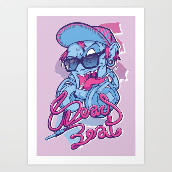 The Dead 80's Art Print