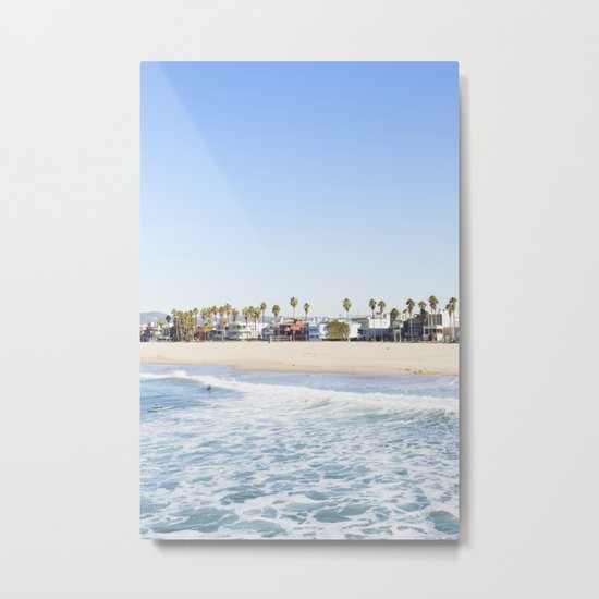 LA Metal Print