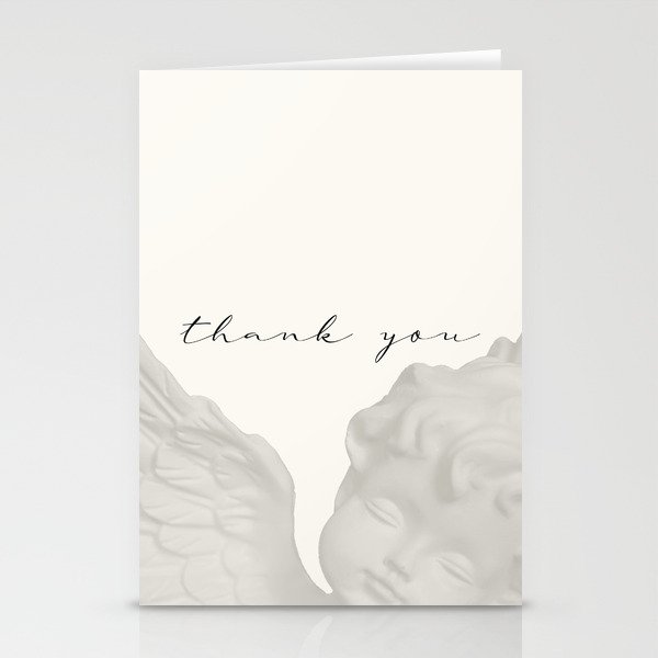 Simple Elegant Thank You Card Stationery Cards