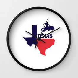 Texas Wall Clock