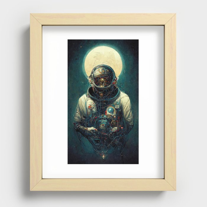The Astral Prophet Recessed Framed Print