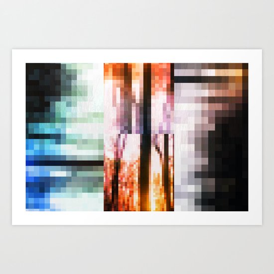 Closed Eyes Art Print