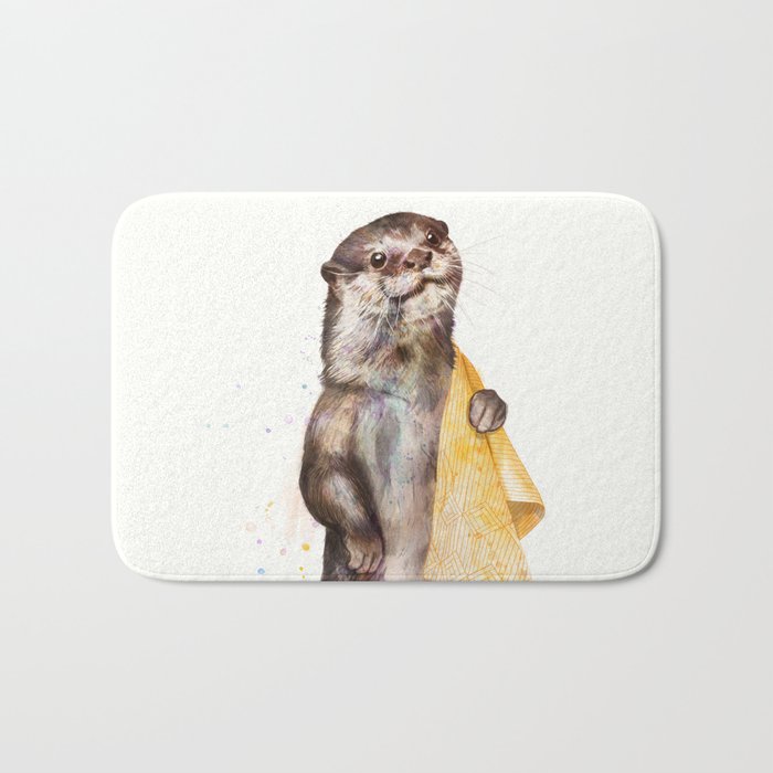 otter Bath Mat