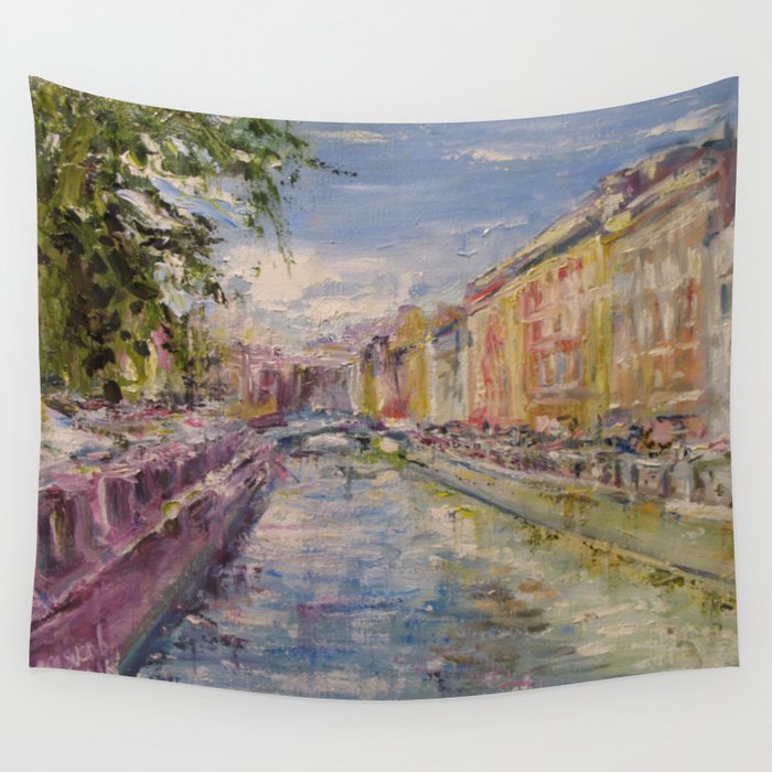 Tapestry painting hotsell on canvas