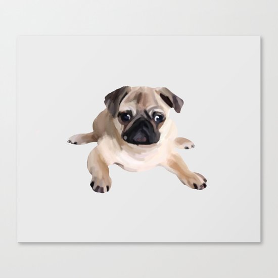 Pug Canvas Print
