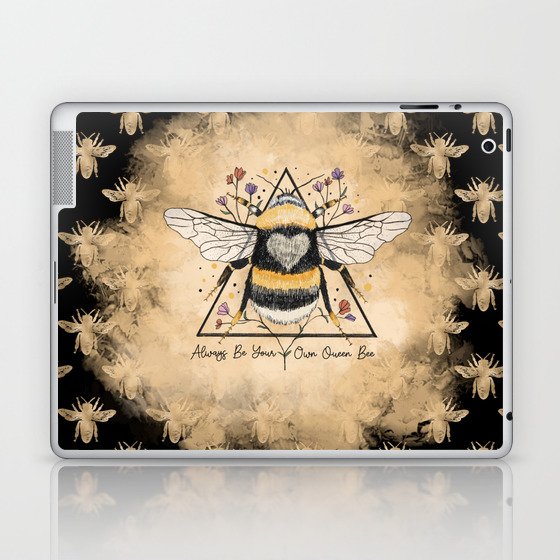 Gold Bee Art Laptop & iPad Skin