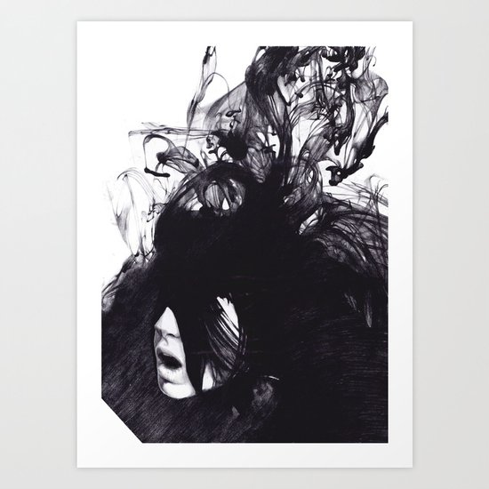 FUME Art Print