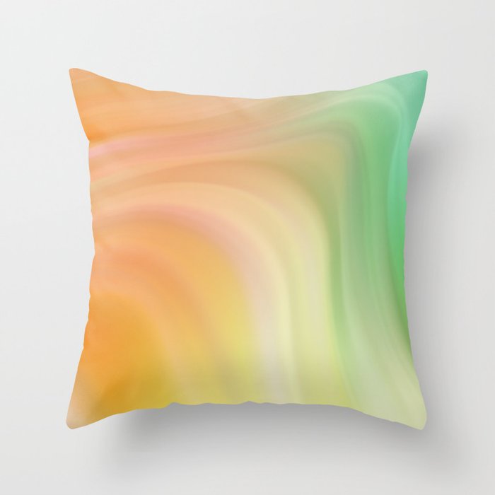 Seamless gradient Throw Pillow